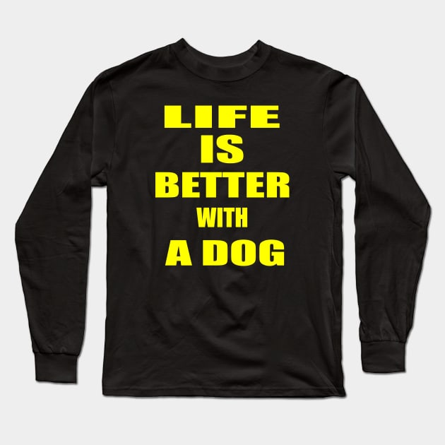 dog Long Sleeve T-Shirt by Bite